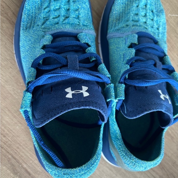 Under Armour Blue Sneakers with Breathable Mesh - Picture 9 of 9